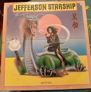 Vinyl/LP. JEFFERSON STARSHIP-SPITFIRE.GRUNT RECORDS.1976‎